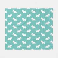 White Scottish Terriers | Scottie Dog Silhouetten