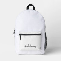White Script | Stilvolle Monogram Modern