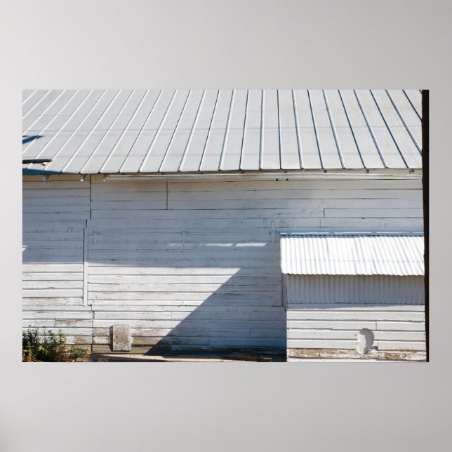 White Shed Poster (Vorne)
