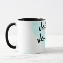 white simple minimal text style wedding blue heart
