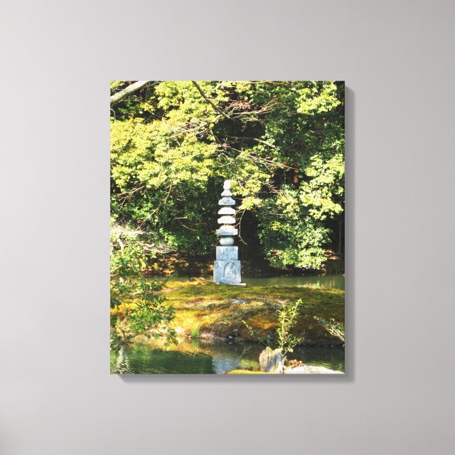 White Snake Pagoda / Hakuja No Tsuka Leinwanddruck (Vorderseite)