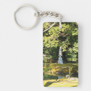 White Snake Pagoda / Hakuja No Tsuka Schlüsselanhänger