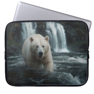 White Spirit Bear Laptopschutzhülle