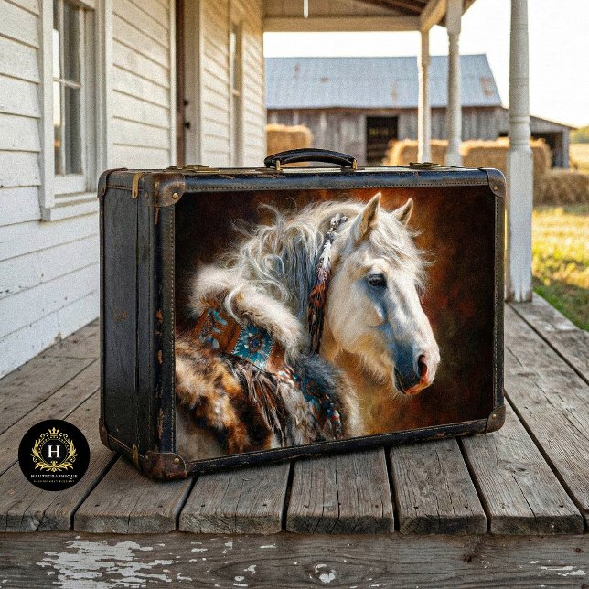 White Stallion Western Furniture Decoupage Seidenpapier (Von Creator hochgeladen)