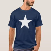 White Star / America / USA - Patriotic T-Shirt T -