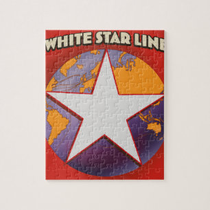 White Star Line Cruise Schiff kommerziell. Jigsaw 