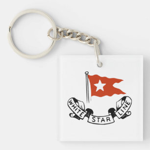 White Star Line-Logo Schlüsselanhänger