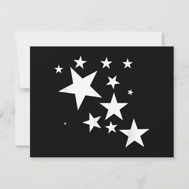 White-Stars-Kostümgeschenk im Star-Design (Vorderseite)