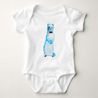 White Store Ermine Niedlich Ferret Lover Kunst, Di