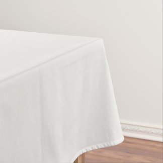 White strokes on milky white. tischdecke