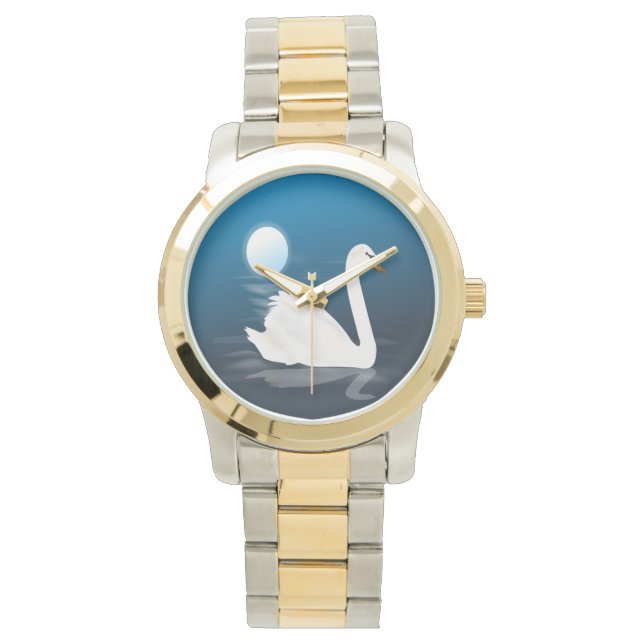 WHITE SWAN ARMBANDUHR (Vorderseite)