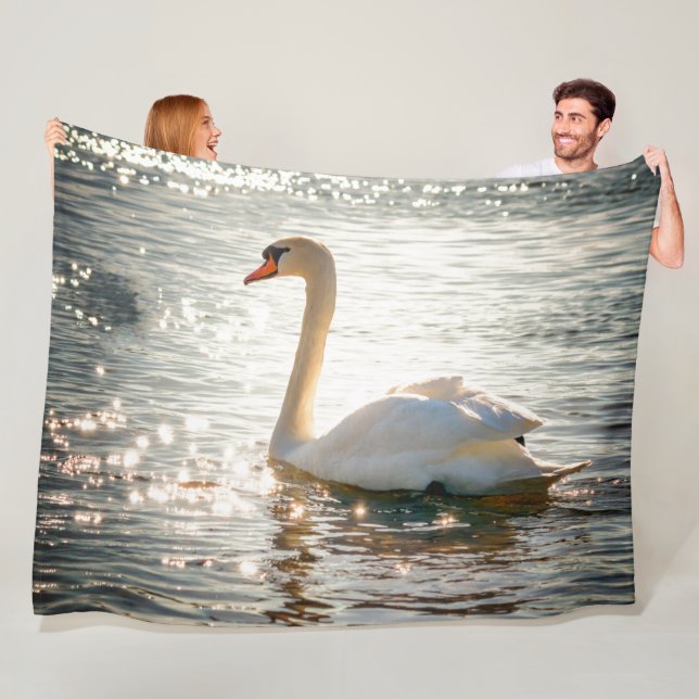 WHITE SWAN FLEECEDECKE (Beispiel)