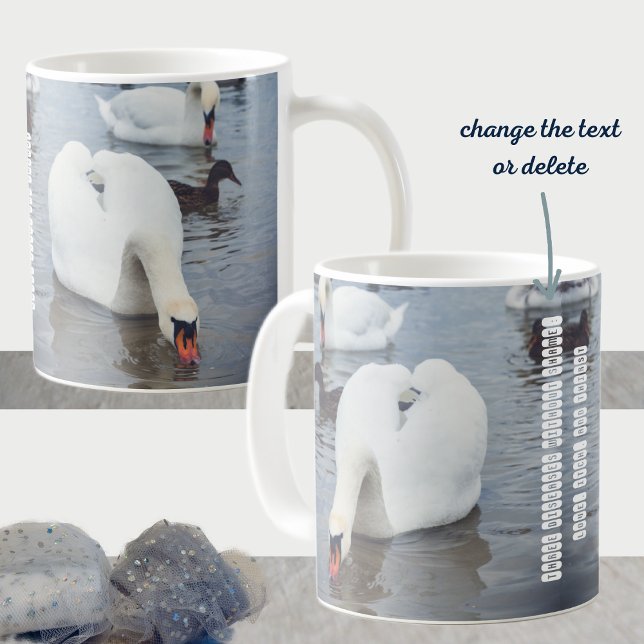 White Swan Kaffeetasse (Von Creator hochgeladen)