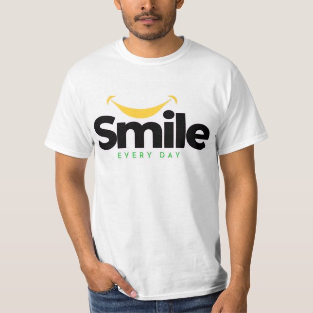 White T-shirt for dailyuse comfortable simple styl (Vorderseite)