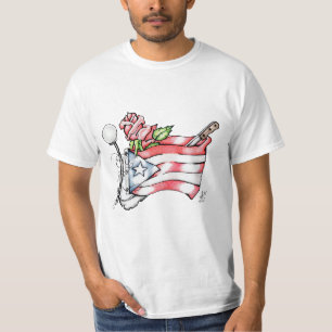 White T Shirt PUERTO RICO