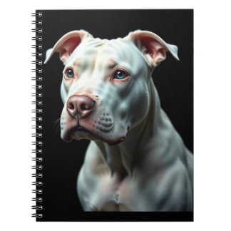 White Terrier Notebook Notizblock