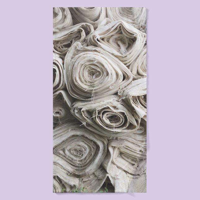 White textile lot badehandtuch (Badehandtuch)