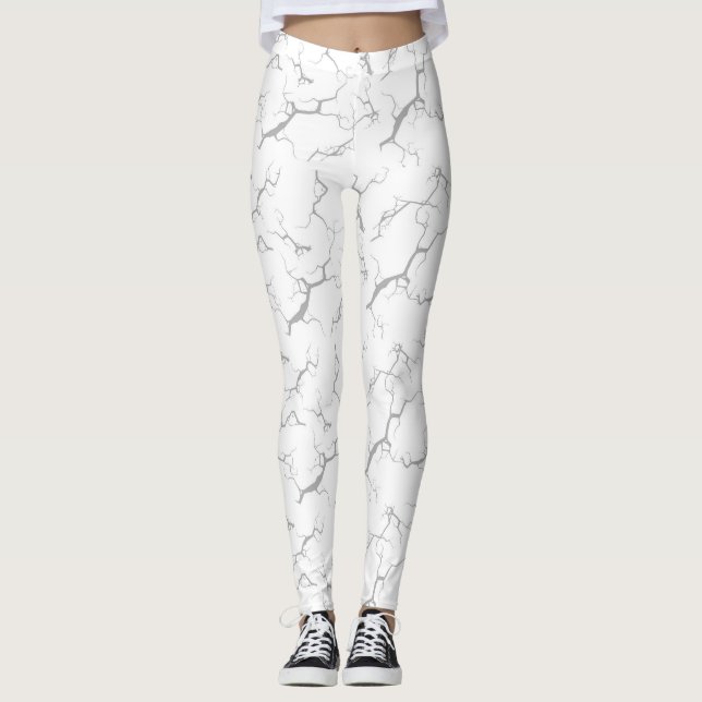 White tie dye leggings (Devant)