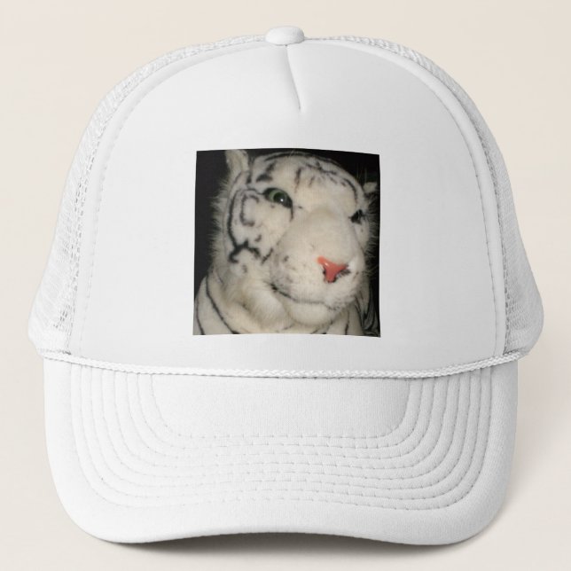 White Tiger 1 Hat Truckerkappe (Vorderseite)