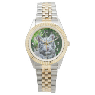 White Tiger Armbanduhr