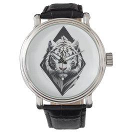 White Tiger Armbanduhr