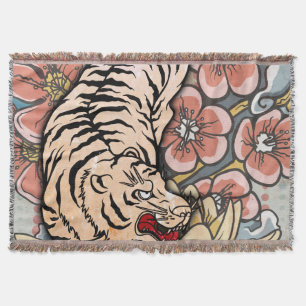 White Tiger Decke