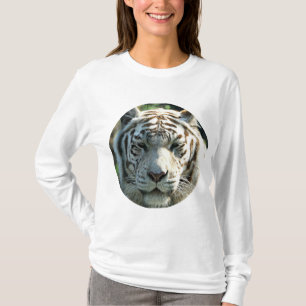 White Tiger Face T-Shirt