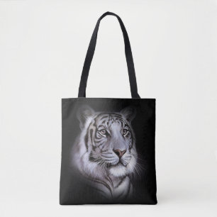 White Tiger Face Tasche