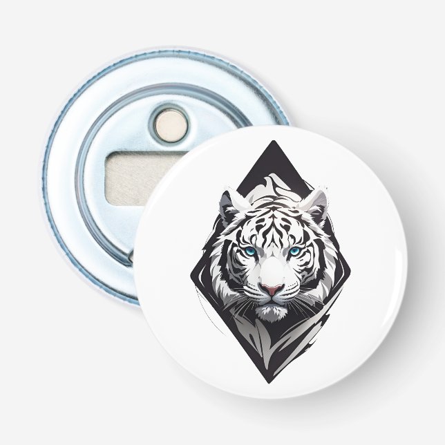 White Tiger Flaschenöffner (Vorderseite)