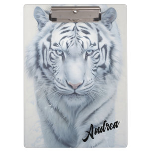 White Tiger Klemmbrett