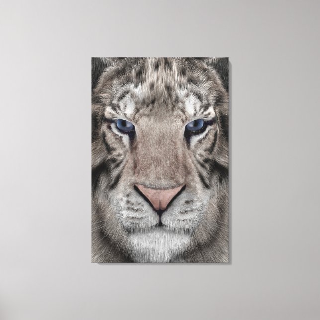 White Tiger Leinwanddruck (Vorderseite)