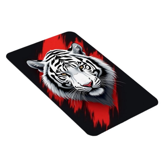 White Tiger Magnet (Rechte Seite)
