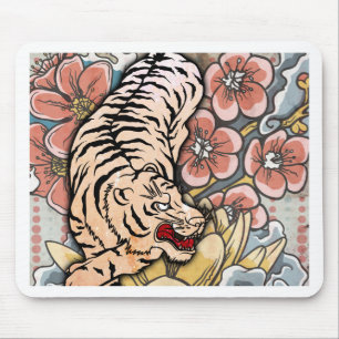White Tiger Mousepad