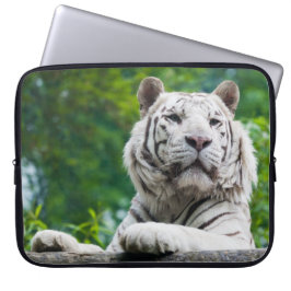 White Tiger Notebook-Hülle Laptopschutzhülle