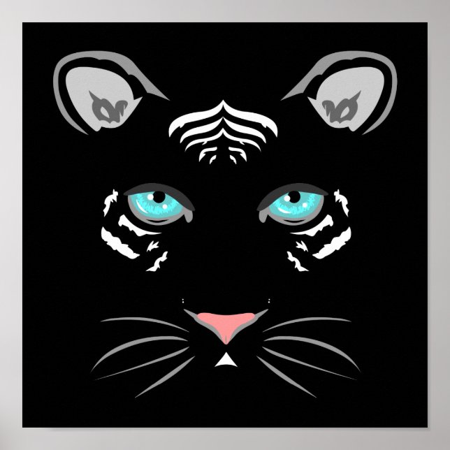 White Tiger Poster (Vorne)