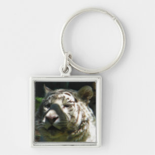White Tiger Schlüsselanhänger