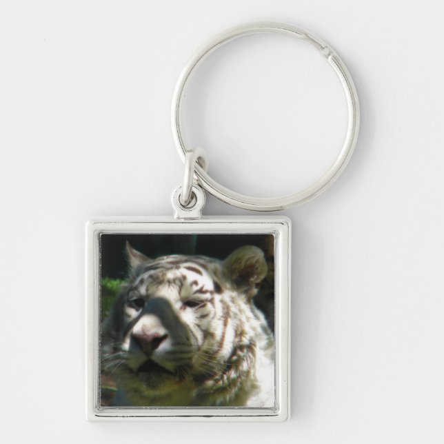 White Tiger Schlüsselanhänger (Vorne)