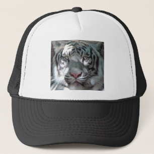 White Tiger Trucker Hat Truckerkappe