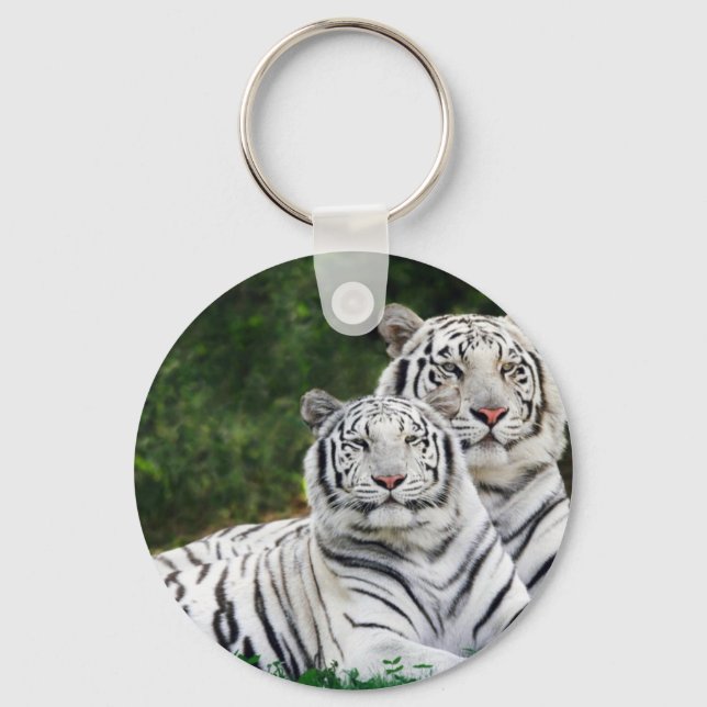 White Tigers Schlüsselanhänger (Vorderseite)