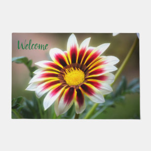 White Tipped Gazania Doormat Fußmatte