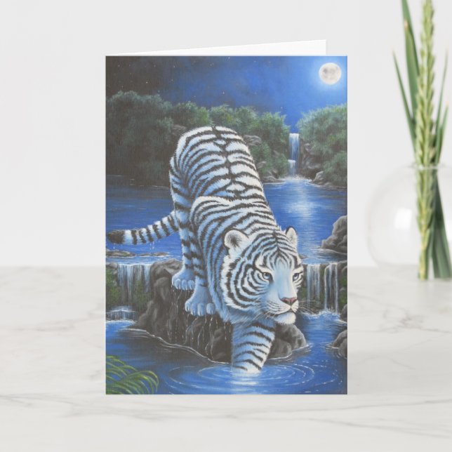 White Tirger Karte (Vorderseite)