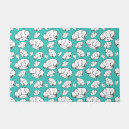 White Toque Blanche Köche Hats Köche Zuhause Fußmatte