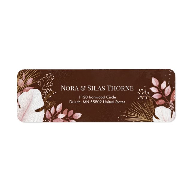 White Translucent Monstera Moody Botanical Border (Vorne)