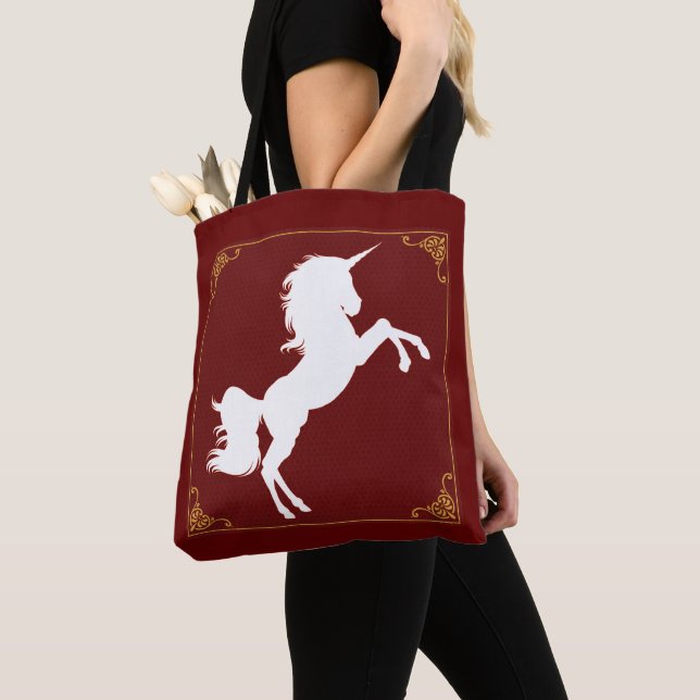 White Unicorn Tote Bag Tasche (Von Nahem)
