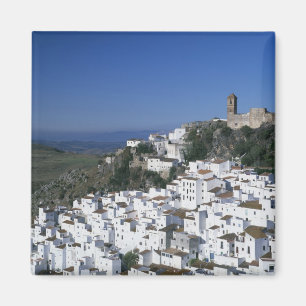 White Village Casares, Andalusien, Spanien 2 Magnet