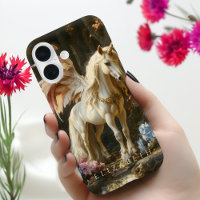 White Vintag Pegasus Griechischer Mythos Fantasy C