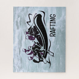 White Water River Rafting Jigsaw Puzzle