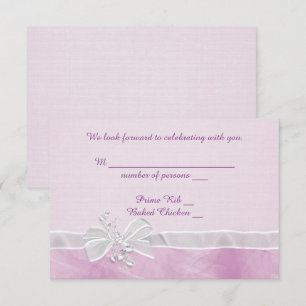 White Wedding Bow UAWG Einladung