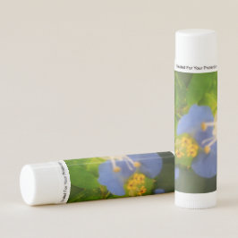 White Whiskerry Rainy Summer Blue Bloom Lip Balm