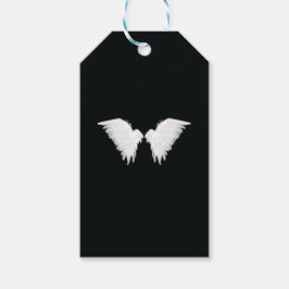 White Wings Gift Tags Geschenkanhänger